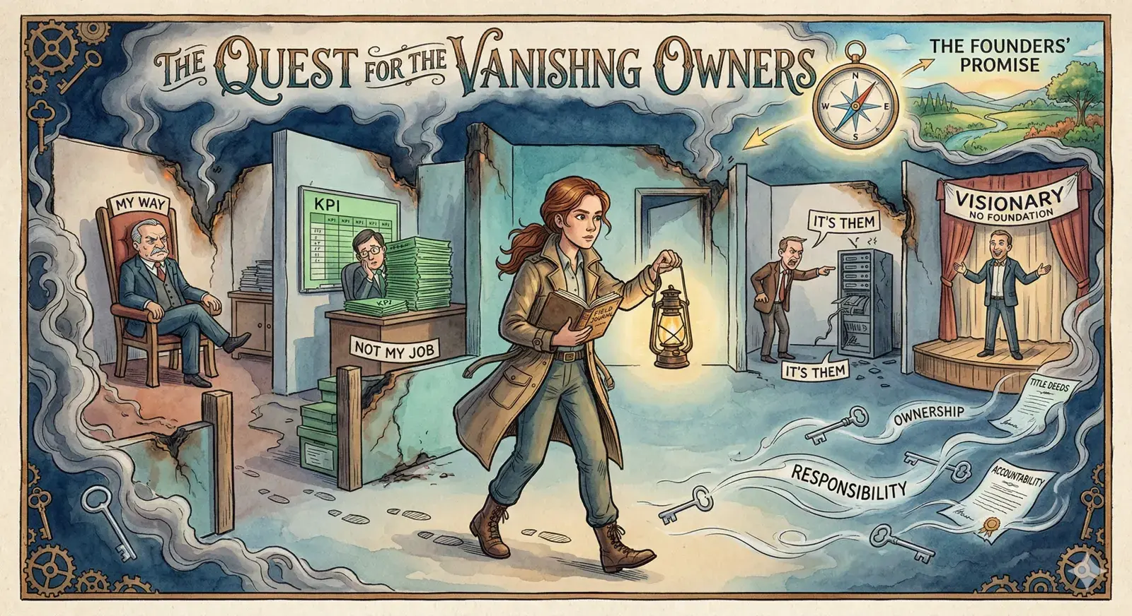 The Quest for the Vanishing Owners